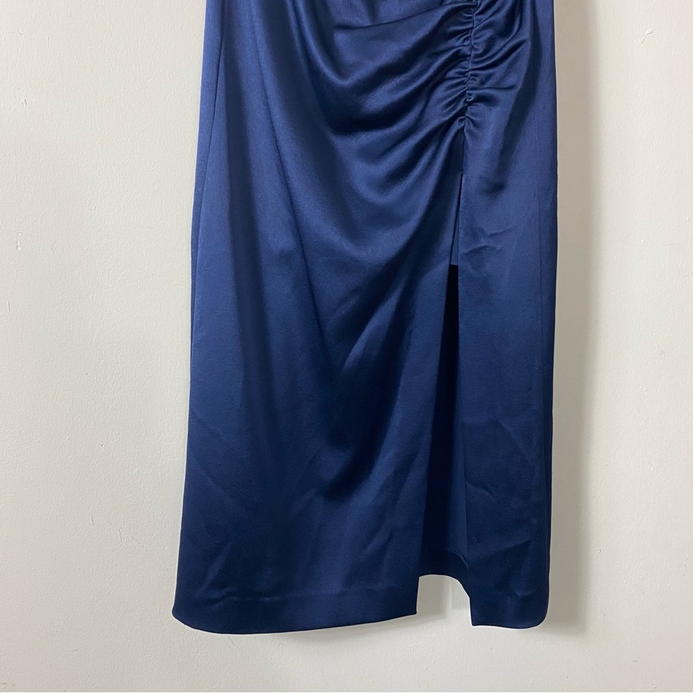 Alice + Olivia Navy Midi Dress - Picture 10 of 16